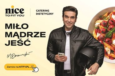 Marcin Dorociński nową twarzą Nice to Fit You 