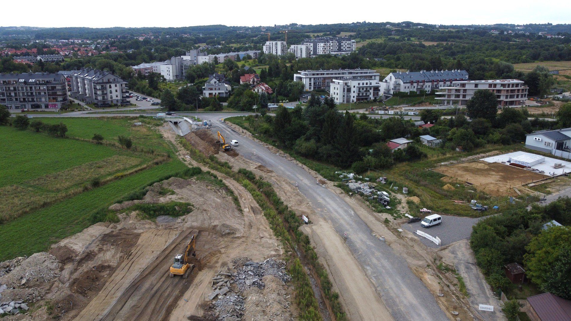 Budowa łącznika Wieniawskiego z Armii Krajowej w Rzeszowie. 31.07.2025