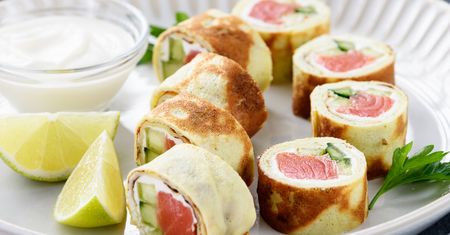 Na wieczór z przyjaciółmi zrobię sushi z naleśników. Ostatnio wszyscy się zachwycali