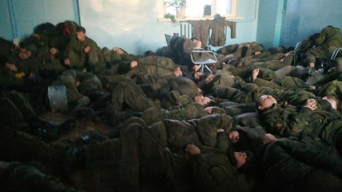 Rosyjscy żołnierze żyją w fatalnych warunkach 