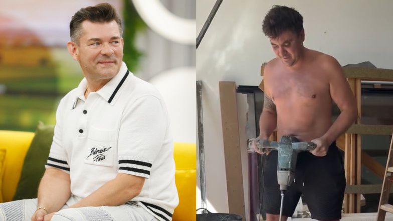 Okazuje się, że Daniel Martyniuk nie boi się ciężkiej pracy