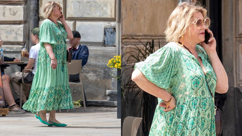 Antek Królikowski z matką snują się przed kościołem, w którym miał odbyć się chrzest Vincenta