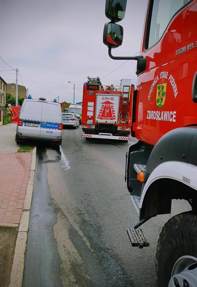 Śląsk. Tragiczny wypadek w Wieszowie. Wjechał na przeciwległy pas i zderzył się z ciężarówką