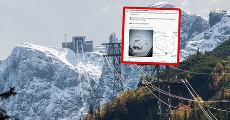 Była godz. 9:26. I nagle takie ujęcie z Kasprowego Wierchu