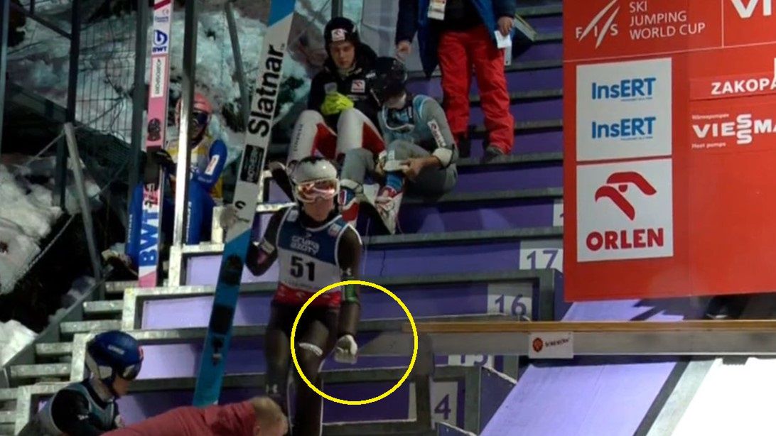 Anze Lanisek zaskoczył