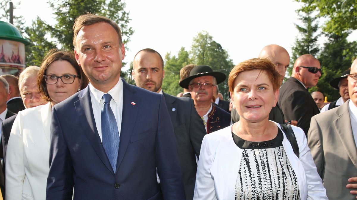beata szydlo prezydent premier andrzej duda