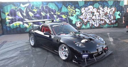 Najpiękniej brzmiąca Mazda RX-7 z wyścigowym, 1000-konnym silnikiem