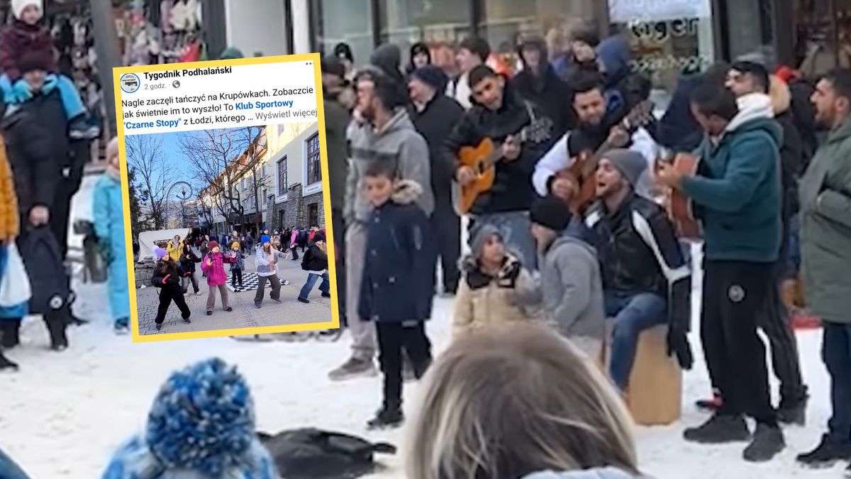 Taneczny występ młodzieży spodobał się internautom. W przeciwieństwie do romskich muzyków  