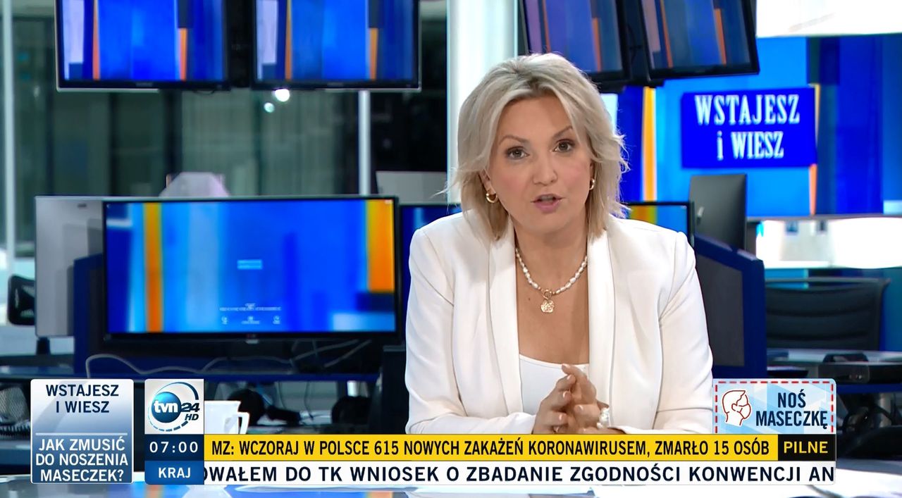 Zmiany dla widzów. Kuligowska znika z poranków TVN24