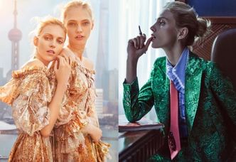 Anja Rubik i Sasha Pivovarova na okładce "Vogue'a"!