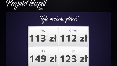 Blupill - Orange walczy, Play popiera 1