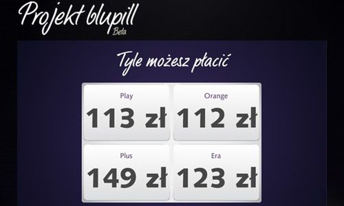 Blupill - Orange walczy, Play popiera