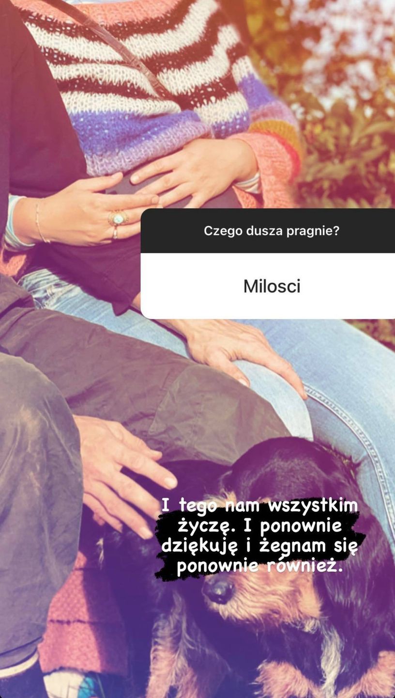 Aleksandra Domańska pokazała ciążowy brzuch