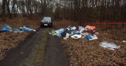 Kartony, styropian, folie. Ponad 4 tys. zł kary za zaśmiecanie Puszczy Niepołomickiej