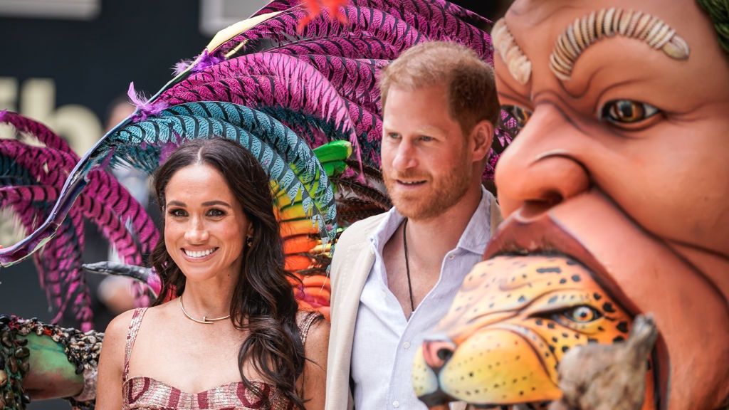 Meghan i Harry przebywają z wizytą w Kolumbii
