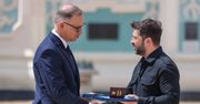 Duda żegna się z Zełenskim. Dostał order