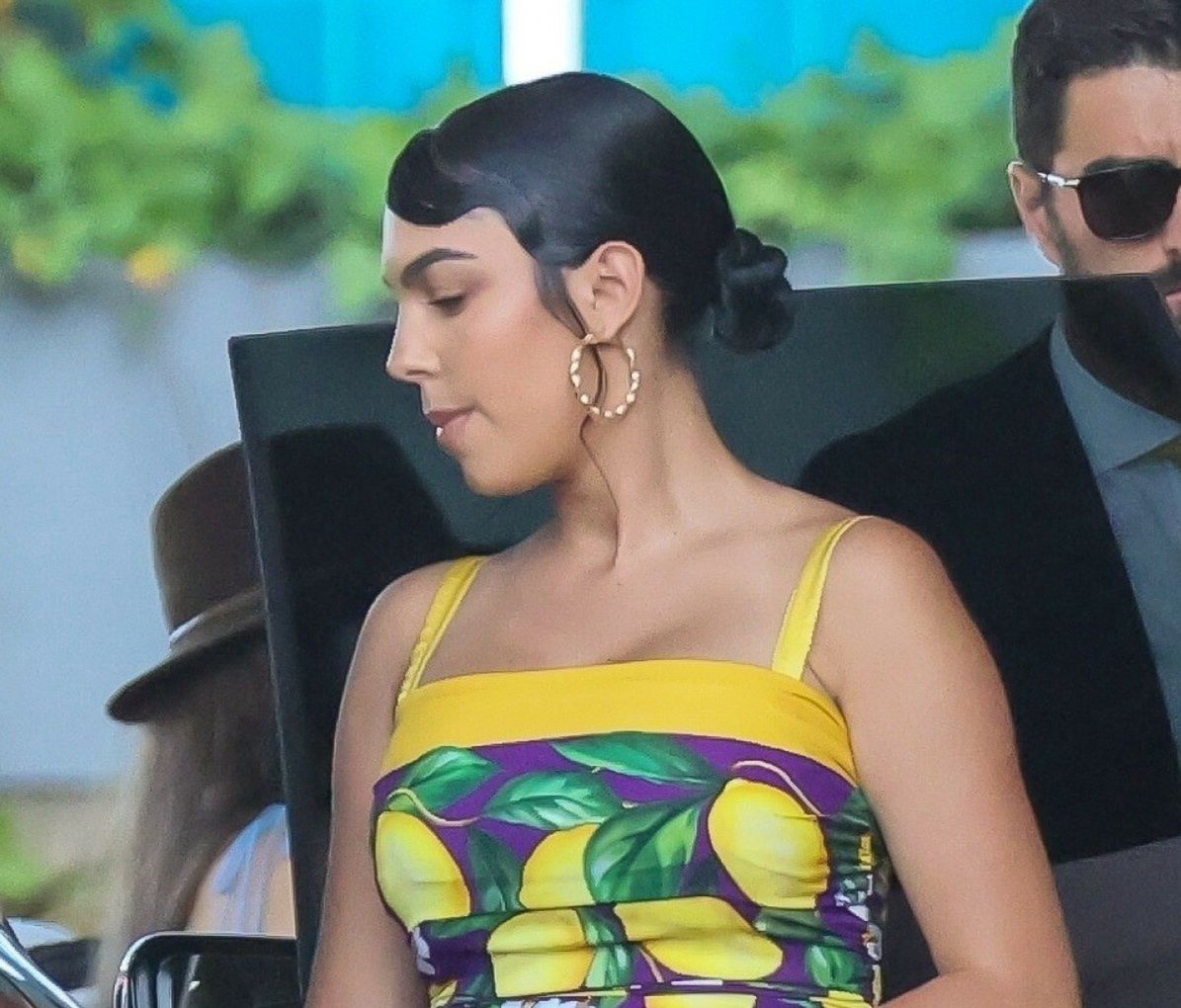 Georgina Rodriguez na kolacji ze znajomymi