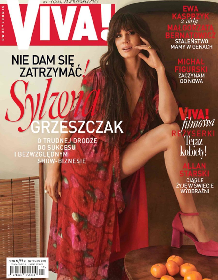 Sylwia Grzeszczak na okładce "Vivy", wrzesień 2023