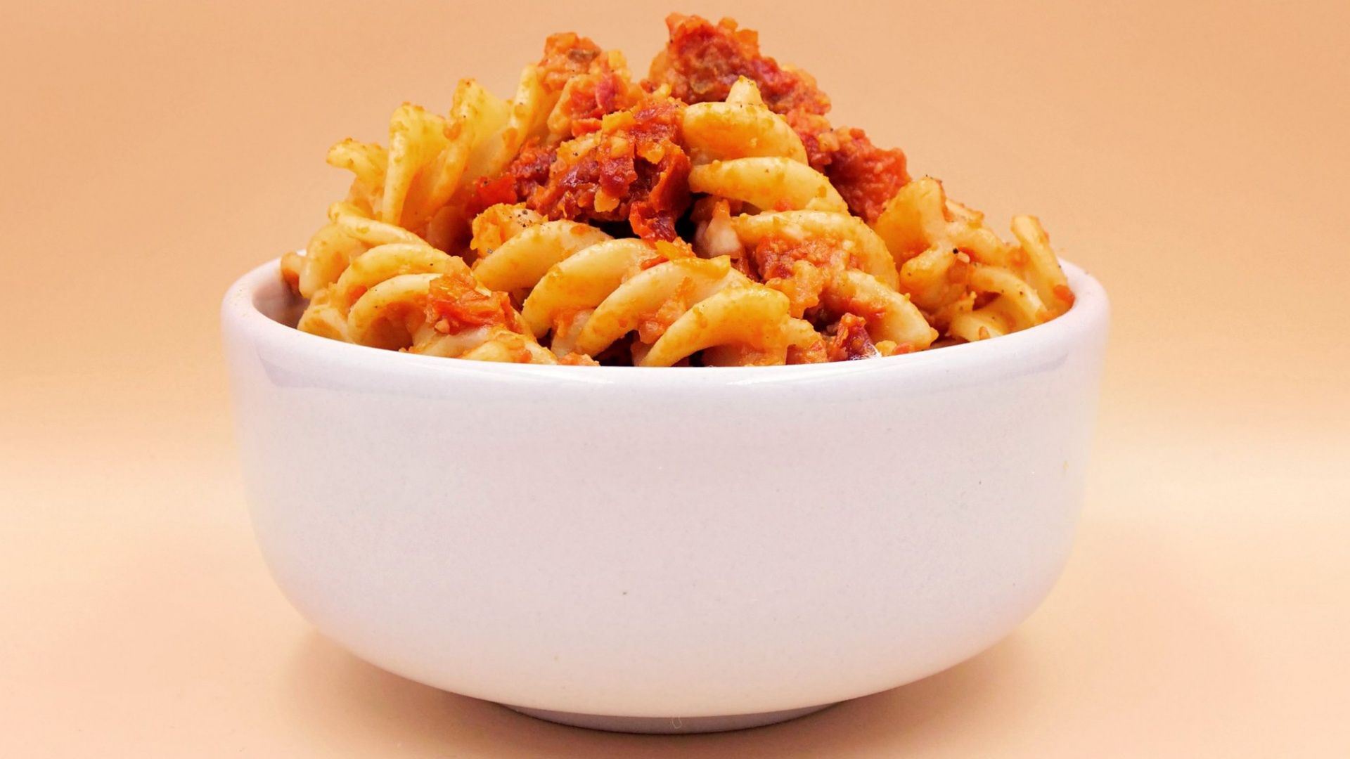 Makaron z pesto z suszonych pomidorów