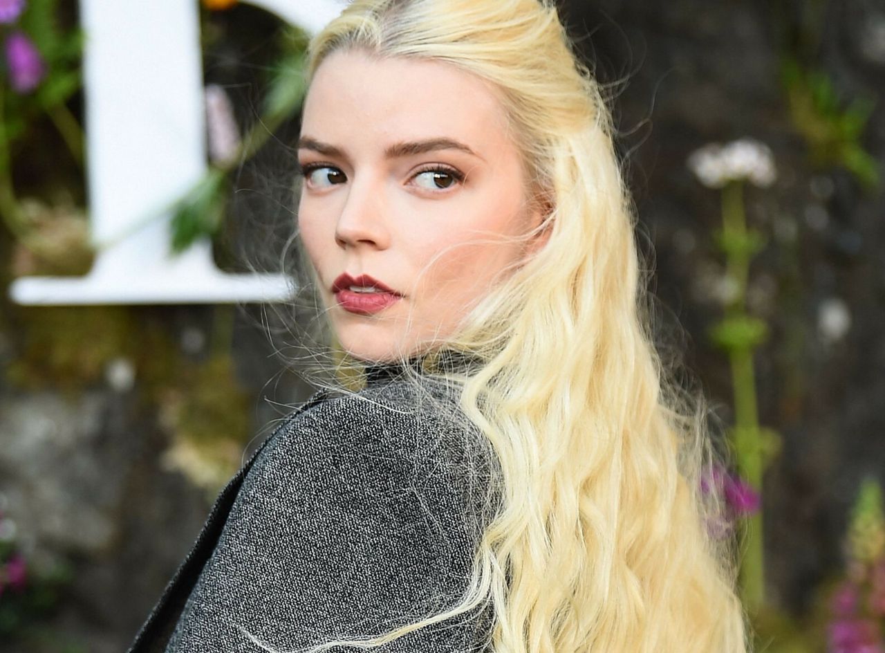 Anya Taylor-Joy appeared at the Dior show