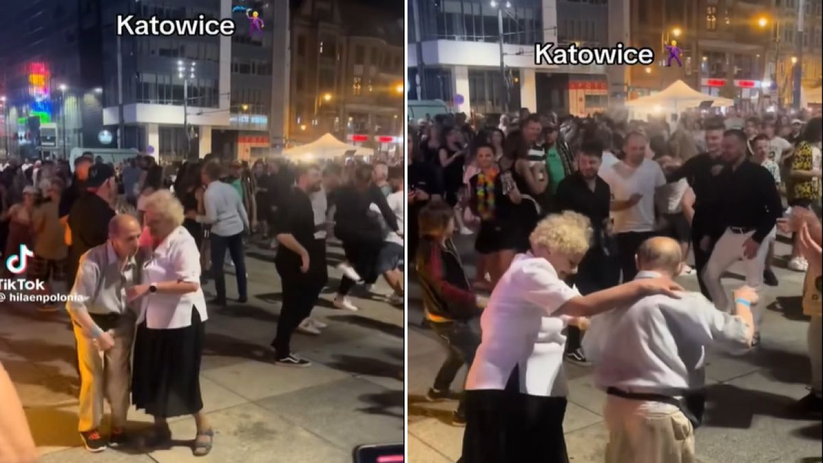 Małżeństwo bawiło się podczas potańcówki w Katowicach