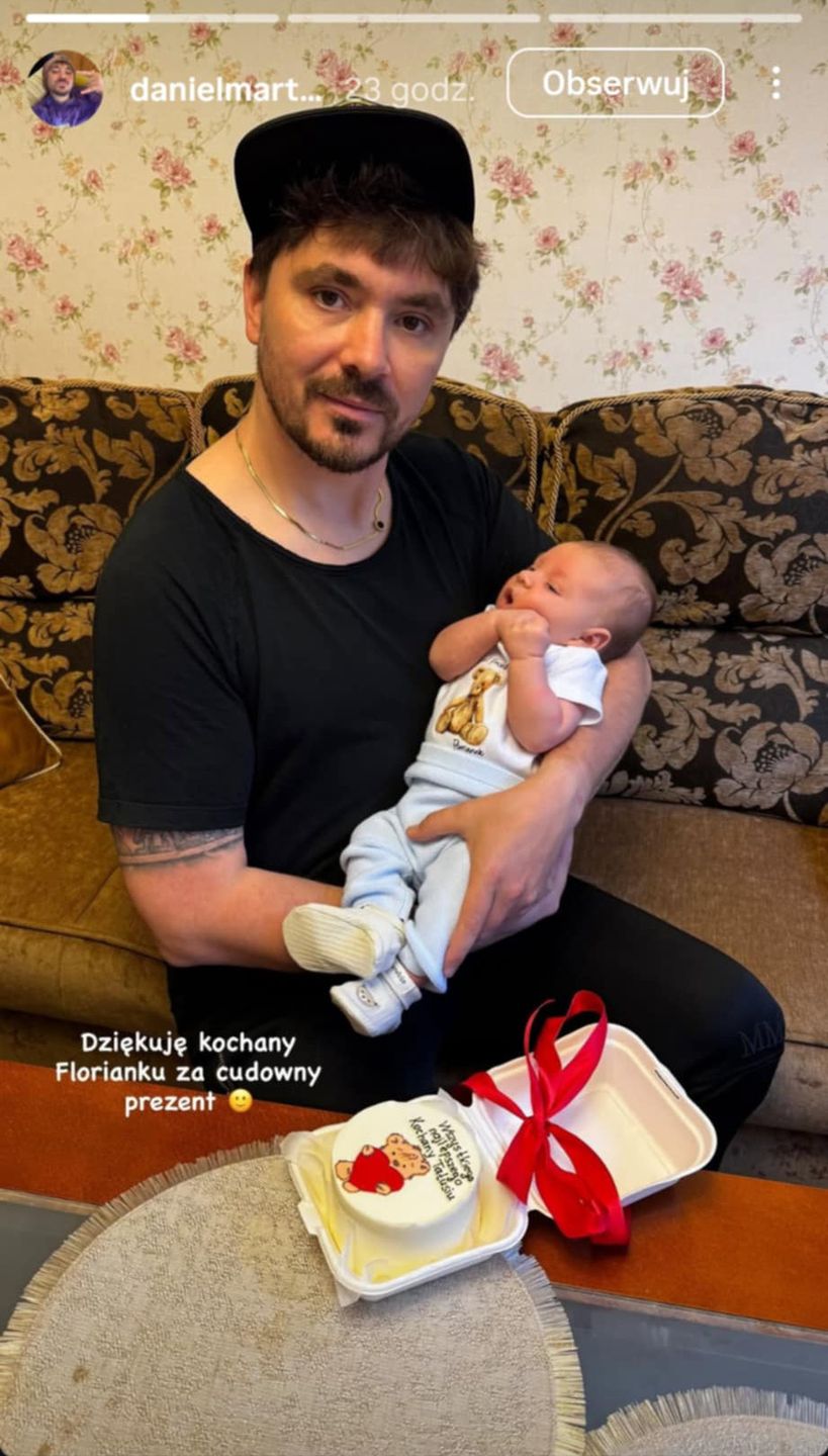 Daniel Martyniuk chwali się nowymi zdjęciami syna