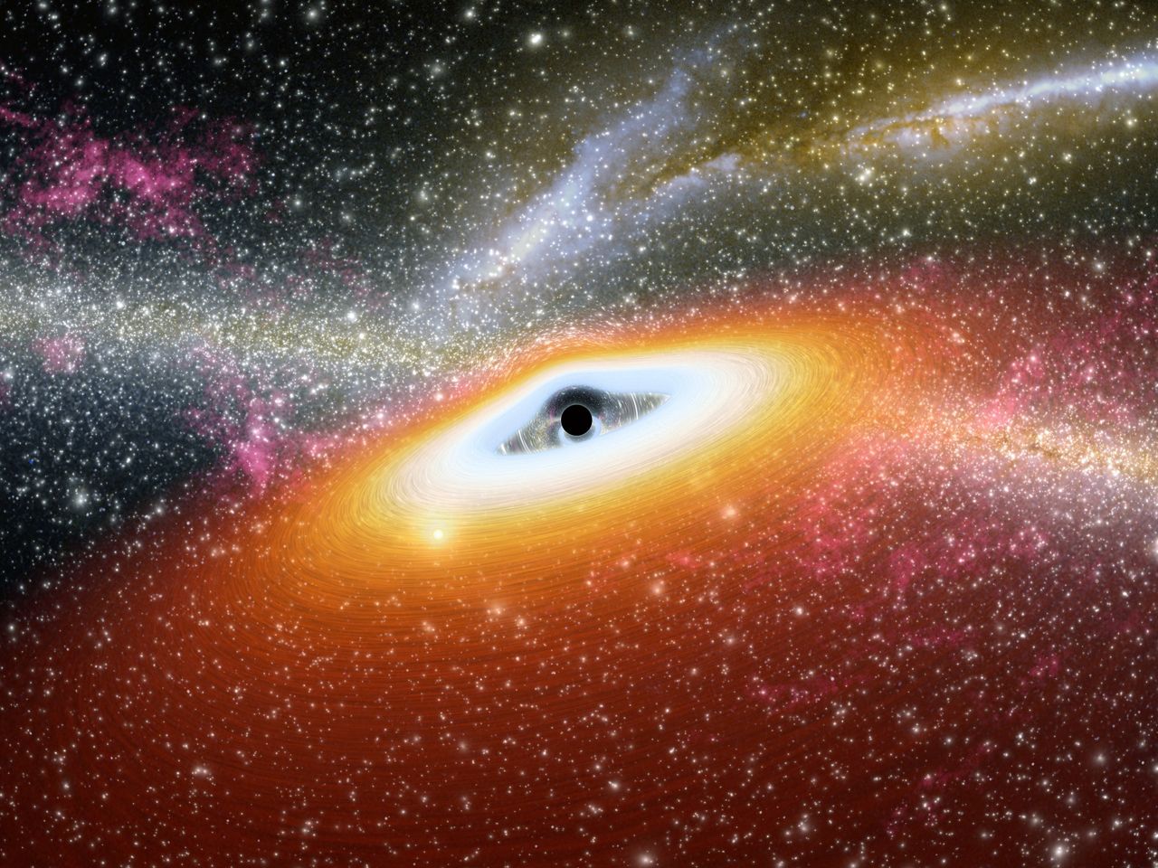 Niesamowite odkrycie. Zobaczyli światło zza czarnej dziury. To potwierdza teorię Einsteina
