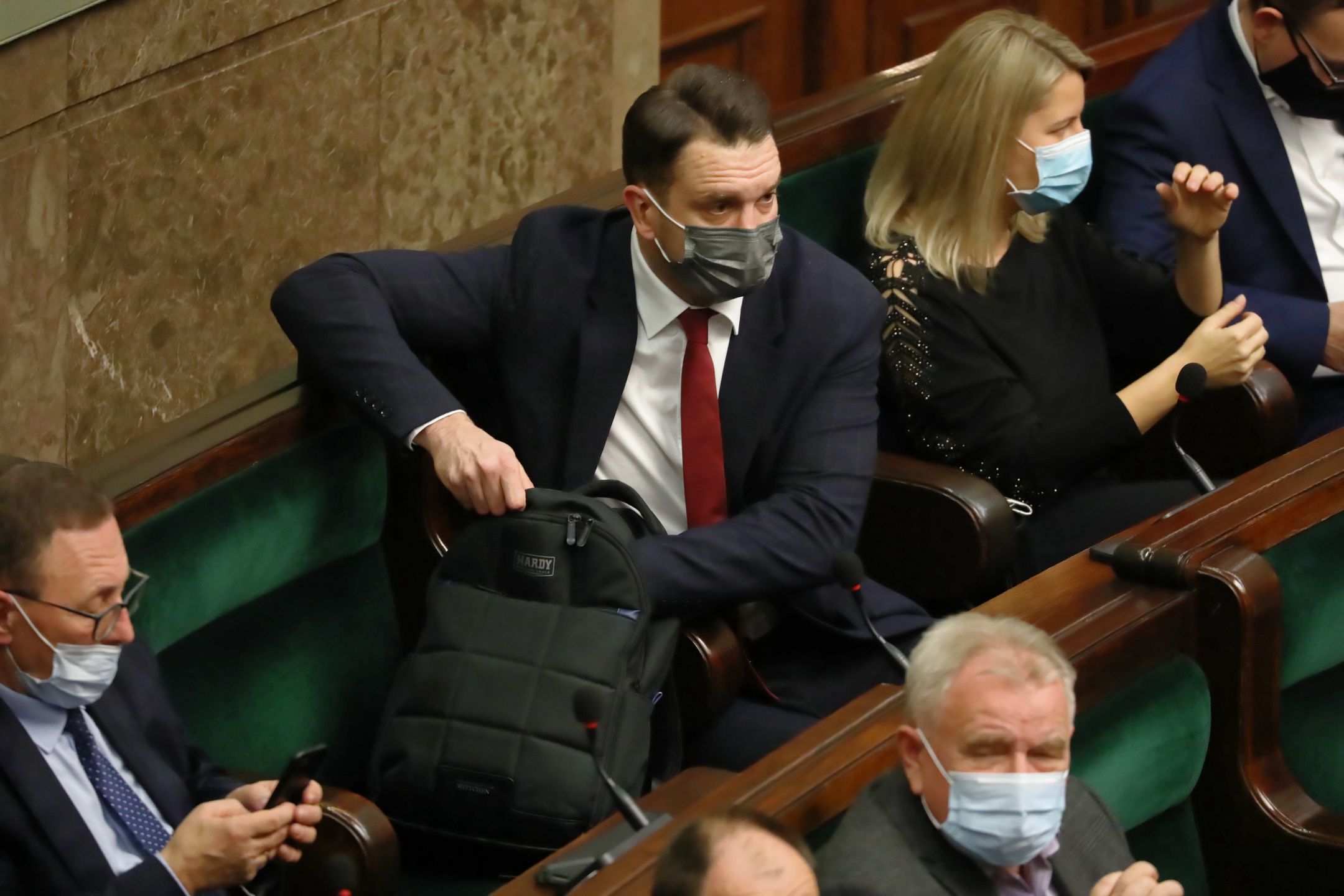 Łukasz Mejza w Sejmie
