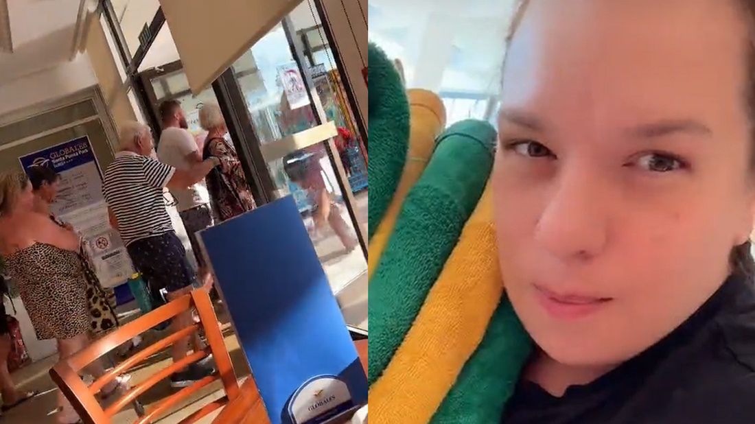 Tiktokerka pokazała poranne polowanie na leżaki w swoim hotelu