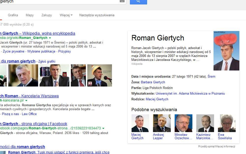 Nowe oblicze Romana Giertycha albo co Graf Wiedzy wie o polskich politykach 2