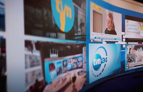 Jak będzie wyglądać nowe studio TVN24? "Największy taki ekran w studiu newsowym"
