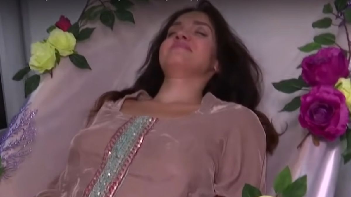 Modelki na targach "RIP Expo"