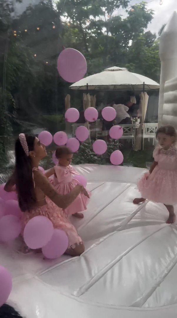 Przyjęcie urodzinowe córek Mai Hyży