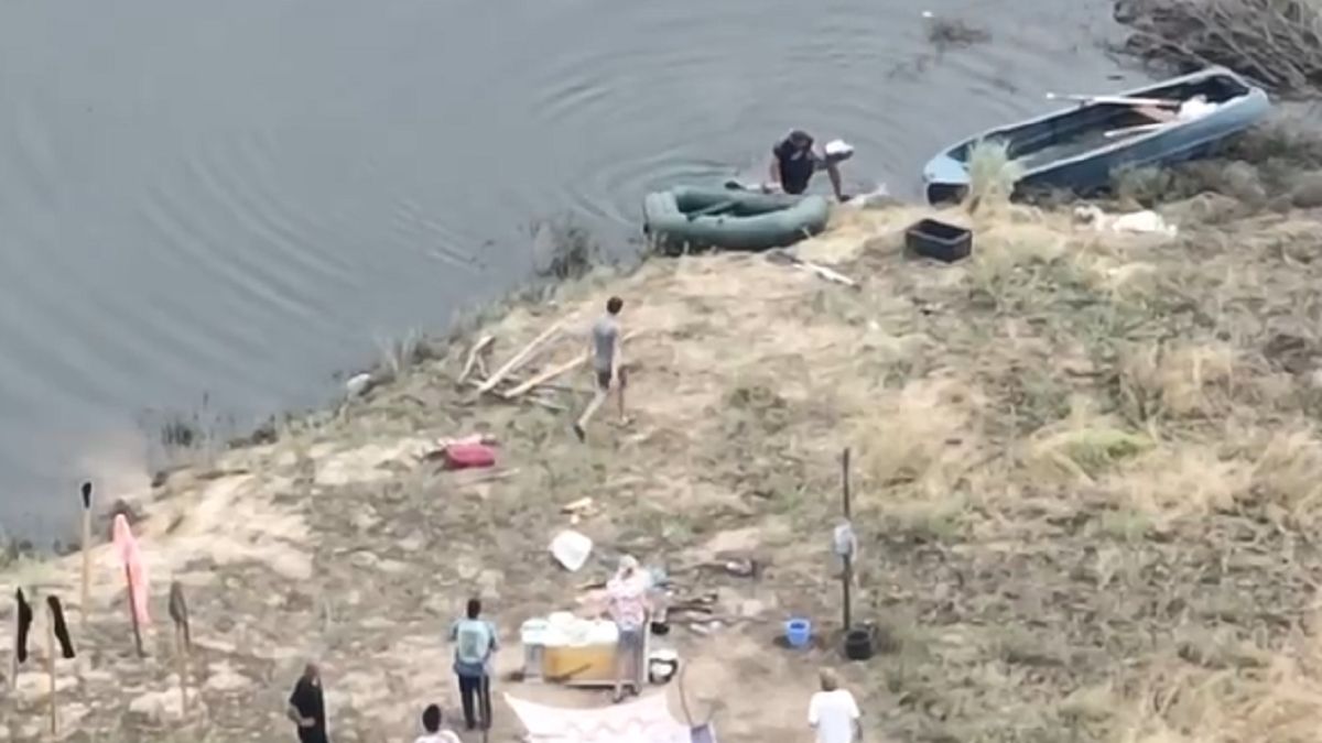 Ukraińcy użyli drona