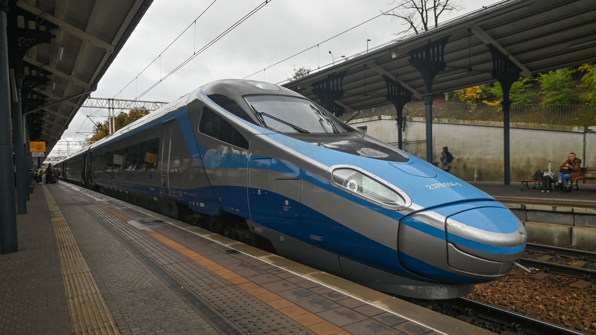 Pendolino to obecnie najszybszy pociąg w Polsce