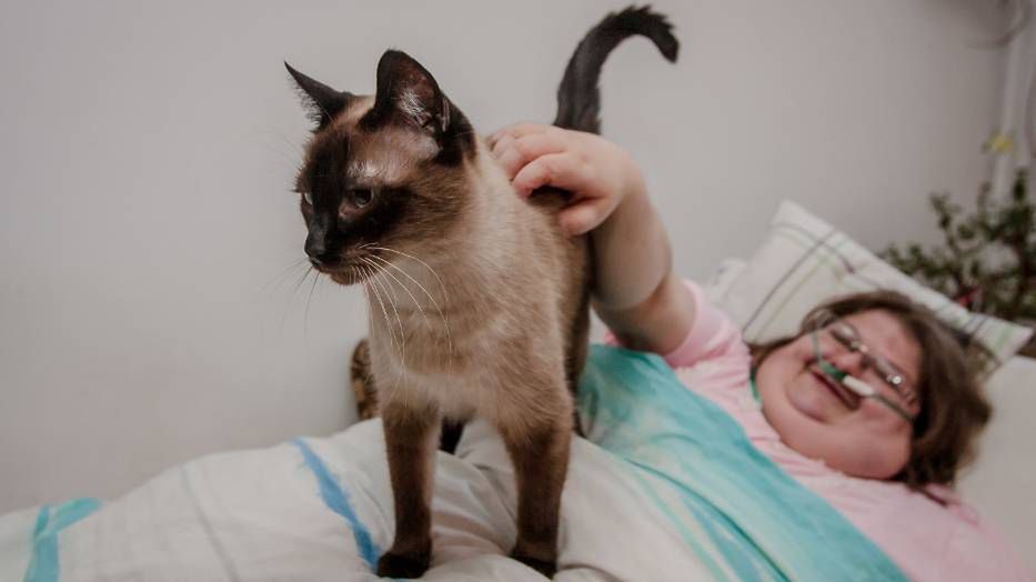 Kobieta obecnie waży 200 kg