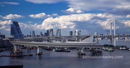 Poklatkowa panorama Tokio przez pryzmat Canona 5D Mark II [wideo]