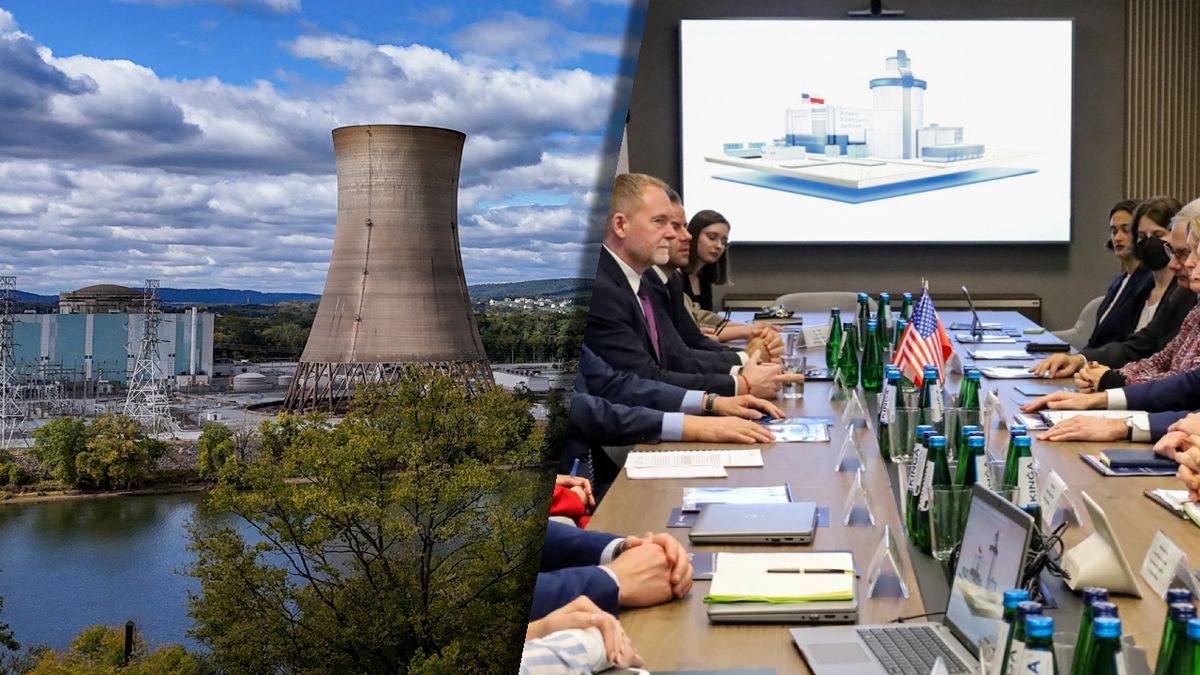 Na zdjęciu po lewej: elektrownia jądrowa w Middletown