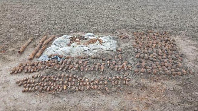 Niewybuchy z czasów wojny znalezione w Płońsku 