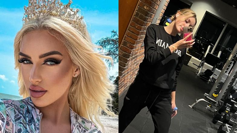 Caroline Derpieński bez makijażu