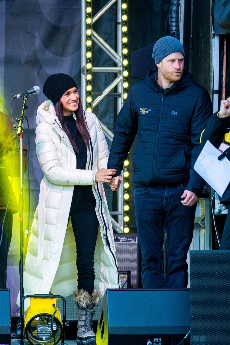 Meghan Markle i książę Harry na Invictus Games