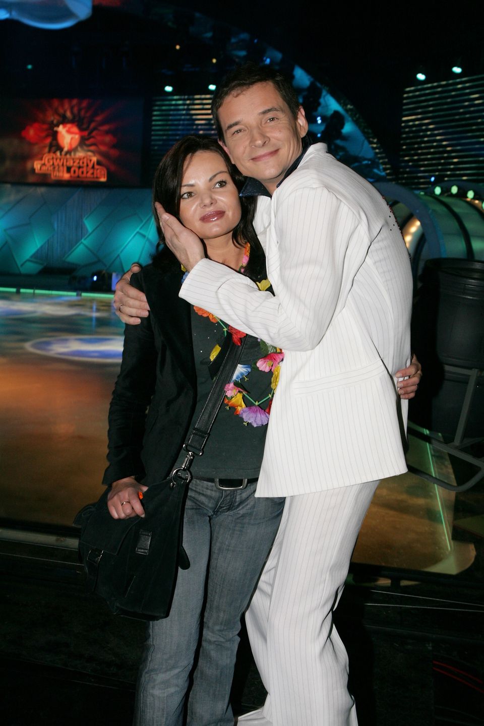 Przemysław Babiarz z żoną