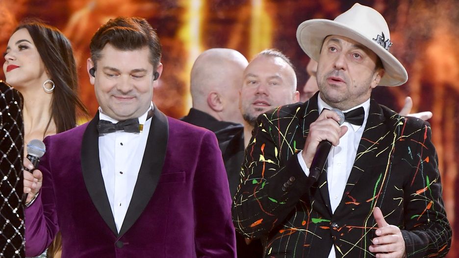 Zenek Martyniuk i Marcin Miller byli częstymi bywalcami imprez TVP