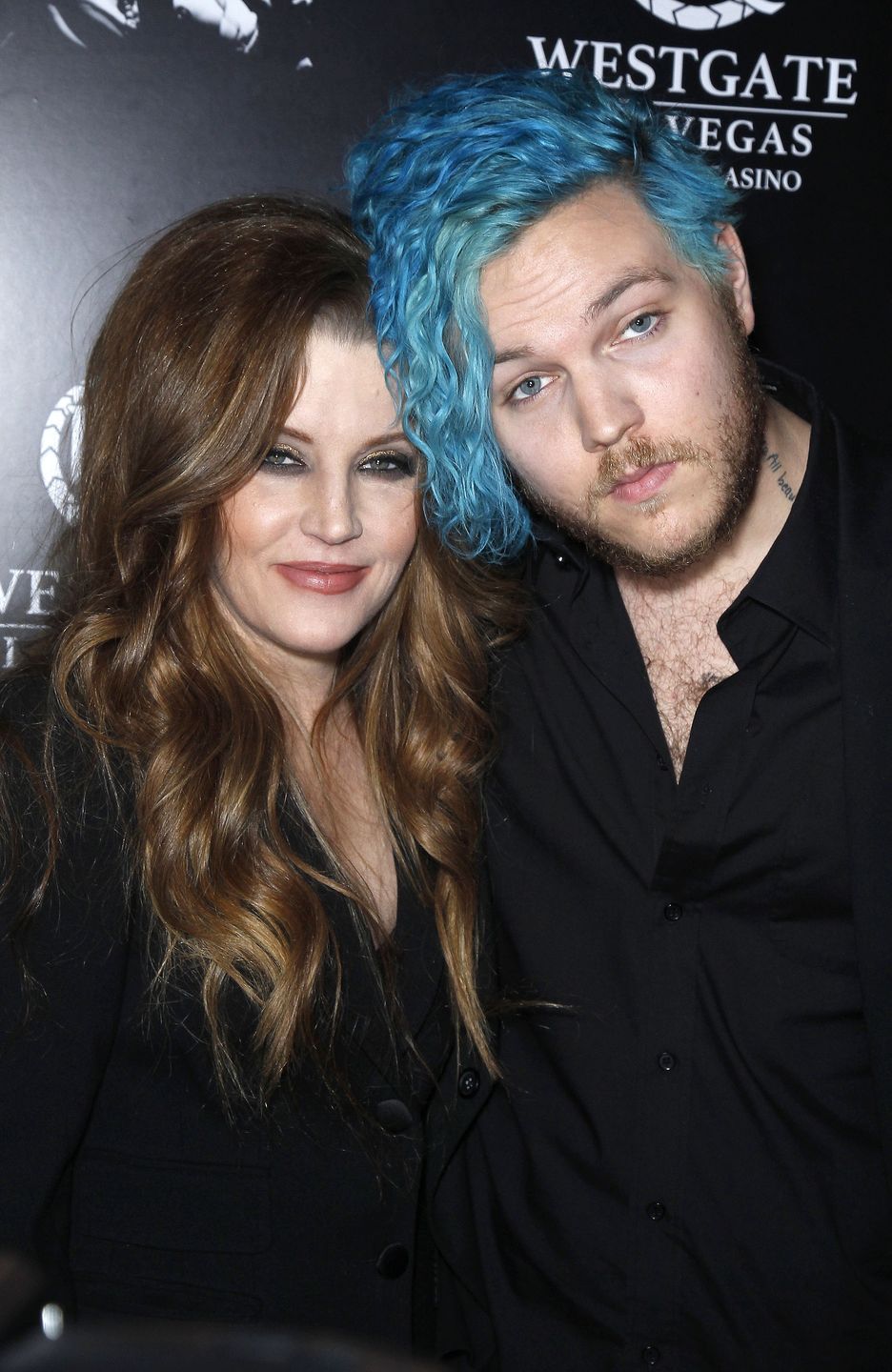 Benjamin Keough z matką, Lisą Marie Presley