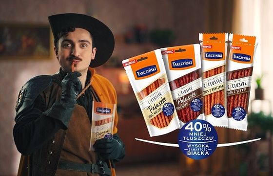Muszkieterowie znów reklamują kabanosy Tarczyński
