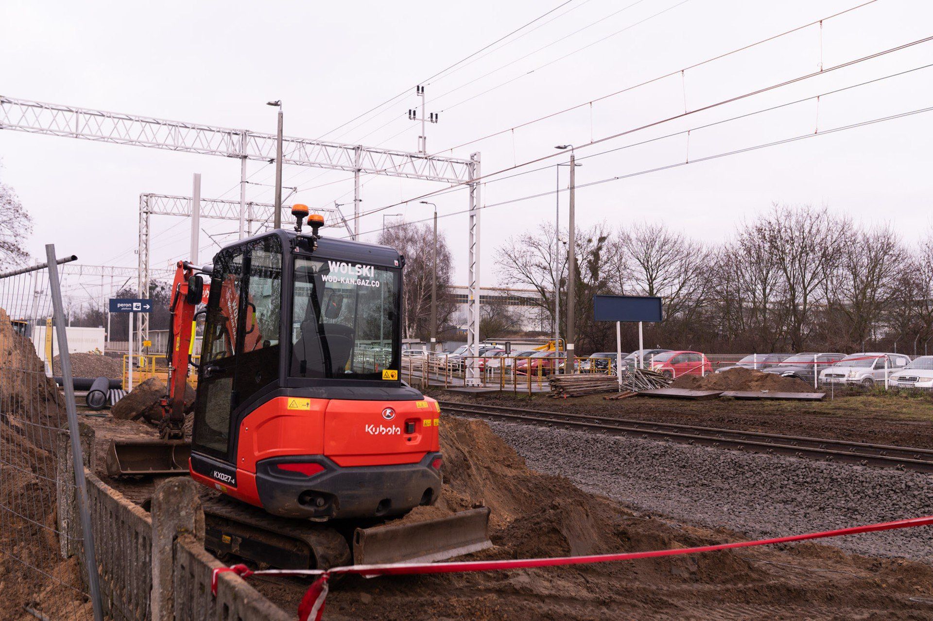 Nowy peron w Obornikach Wielkopolskich Miasto
