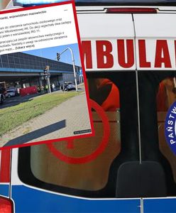 Tragiczny wypadek pod wiaduktem. Nie żyje motocyklista