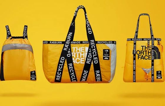 North Face stworzyła torby ze starych namiotów