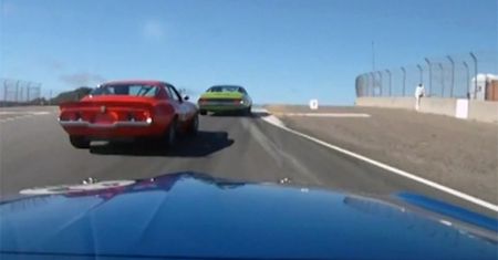 Boss 302 czy Challenger i Camaro | Wyścig klasyków w Monterey [wideo]