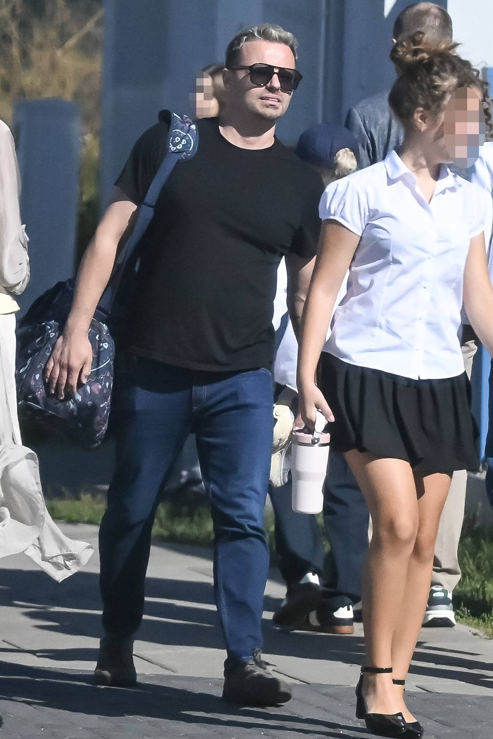 Marcin Hakiel z córką